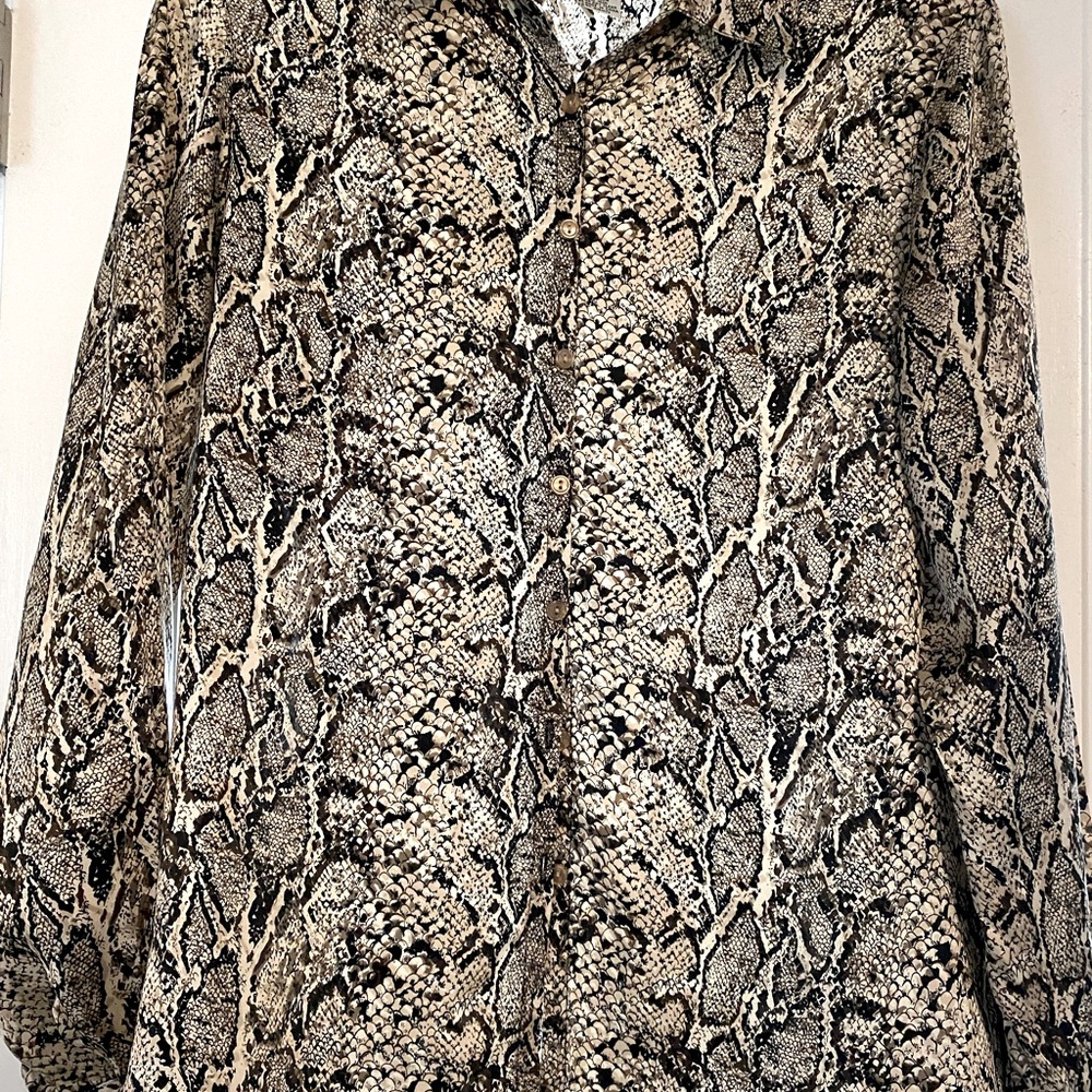 Animal Print blouse